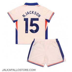 Chelsea Nicolas Jackson #15 Vieraspaita Lapsille 2024-25 Lyhythihainen (+ shortsit)